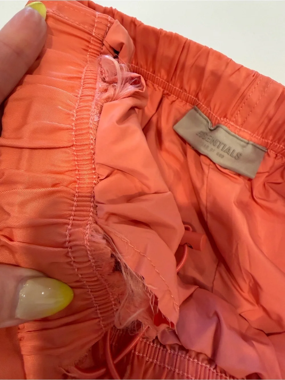 Essentials Coral Running Shorts